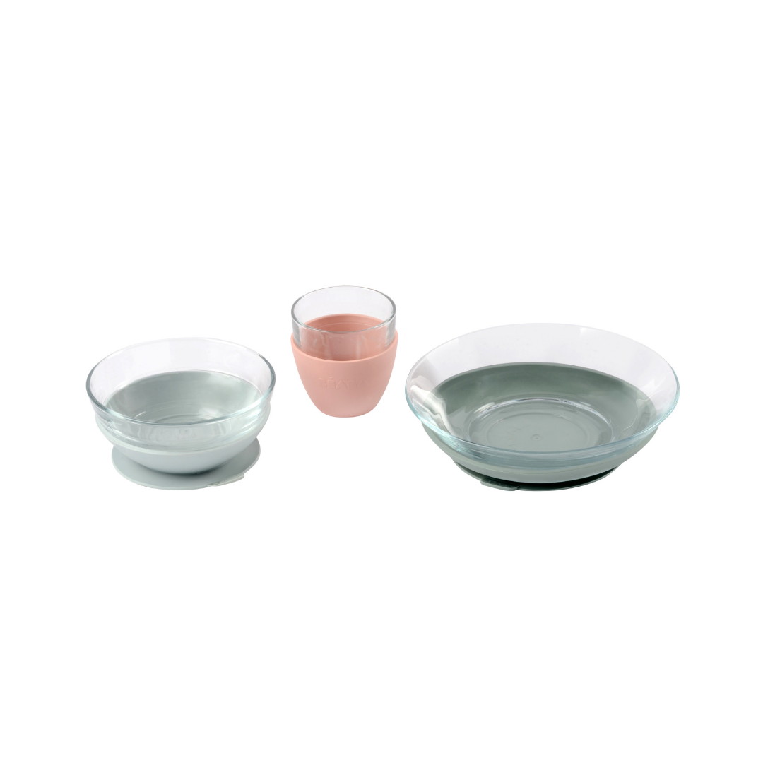 Glass Meal Set
