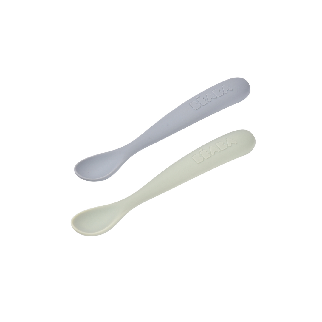 1st Age Silicone Spoons with case