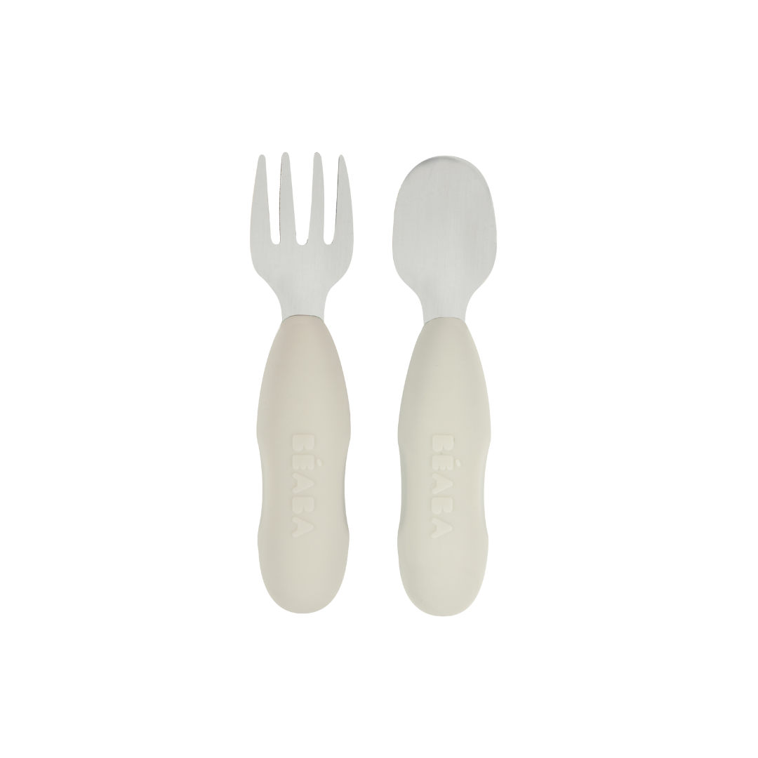 Set of 2 Stainless Steel Training Pre-Cutlery