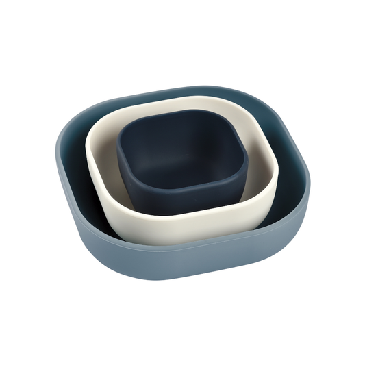 Set of 3 Silicone Nesting Bowls