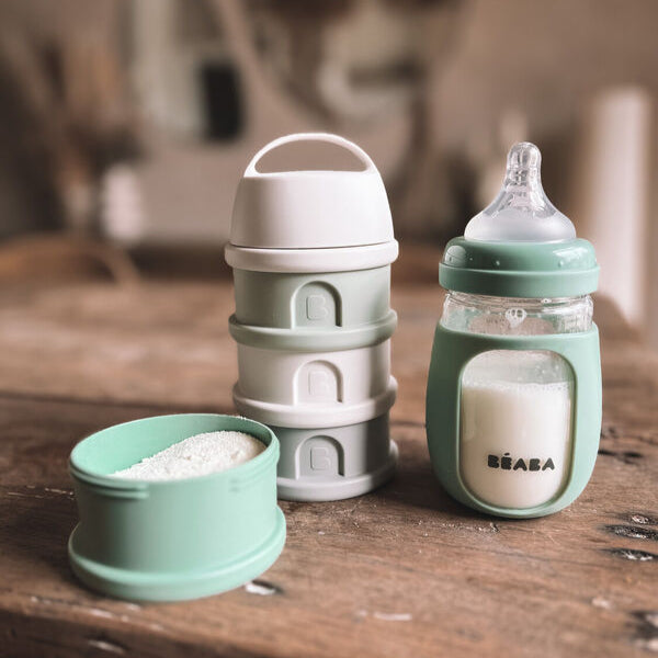2 in 1 Glass Bottle with Silicone Protective Sleeve