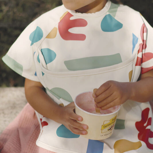 2 in 1 Bib Removable Sleeves