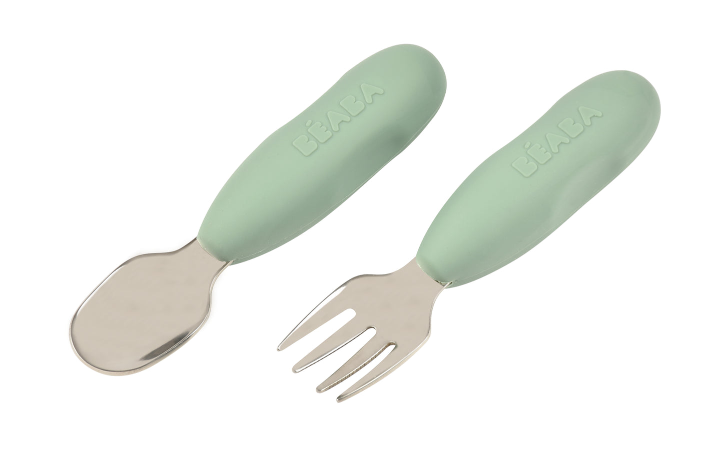 Set of 2 Stainless Steel Training Pre-Cutlery