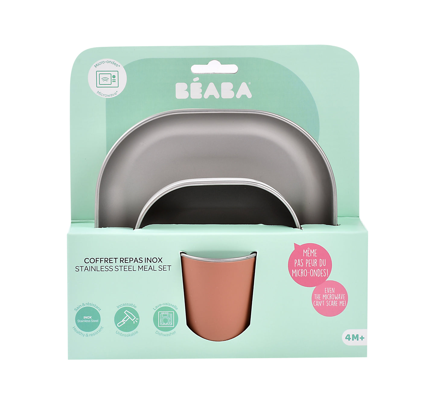 Stainless steel meal set