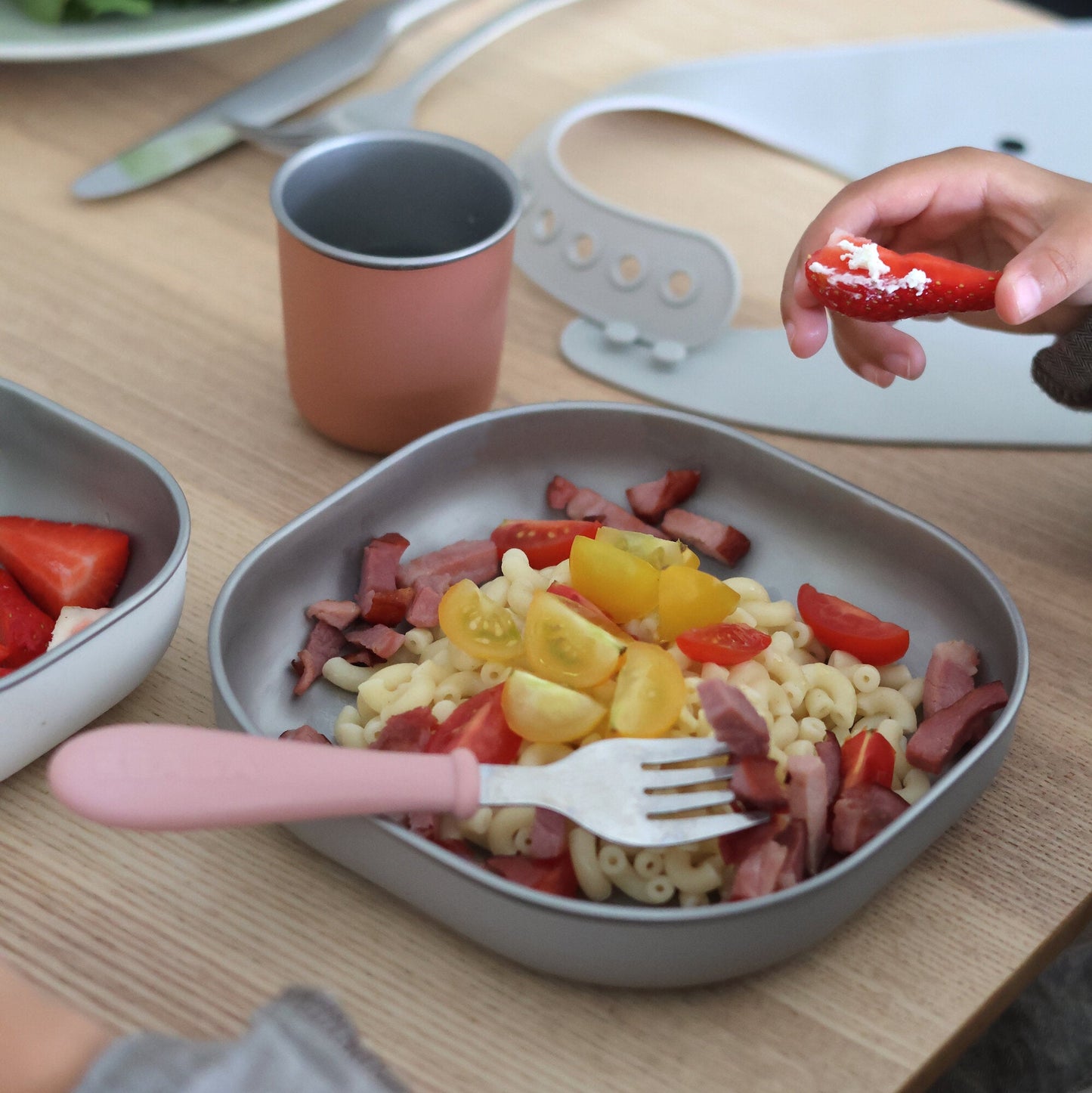 Stainless steel meal set