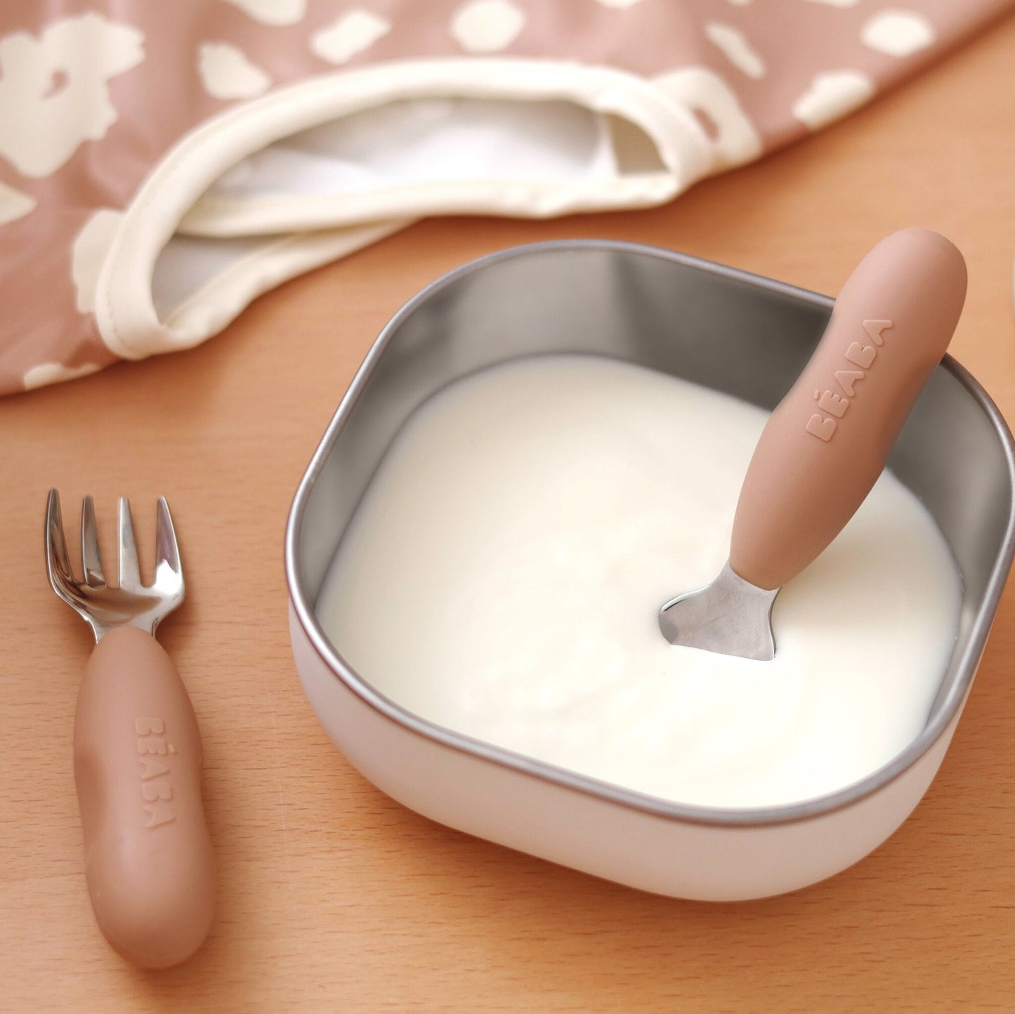 Set of 2 Stainless Steel Training Pre-Cutlery