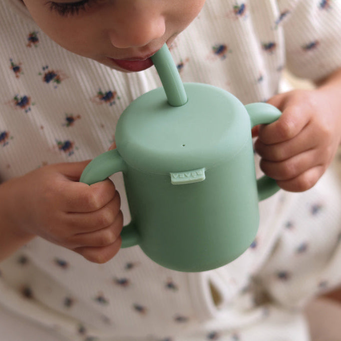 Silicone Straw Cup