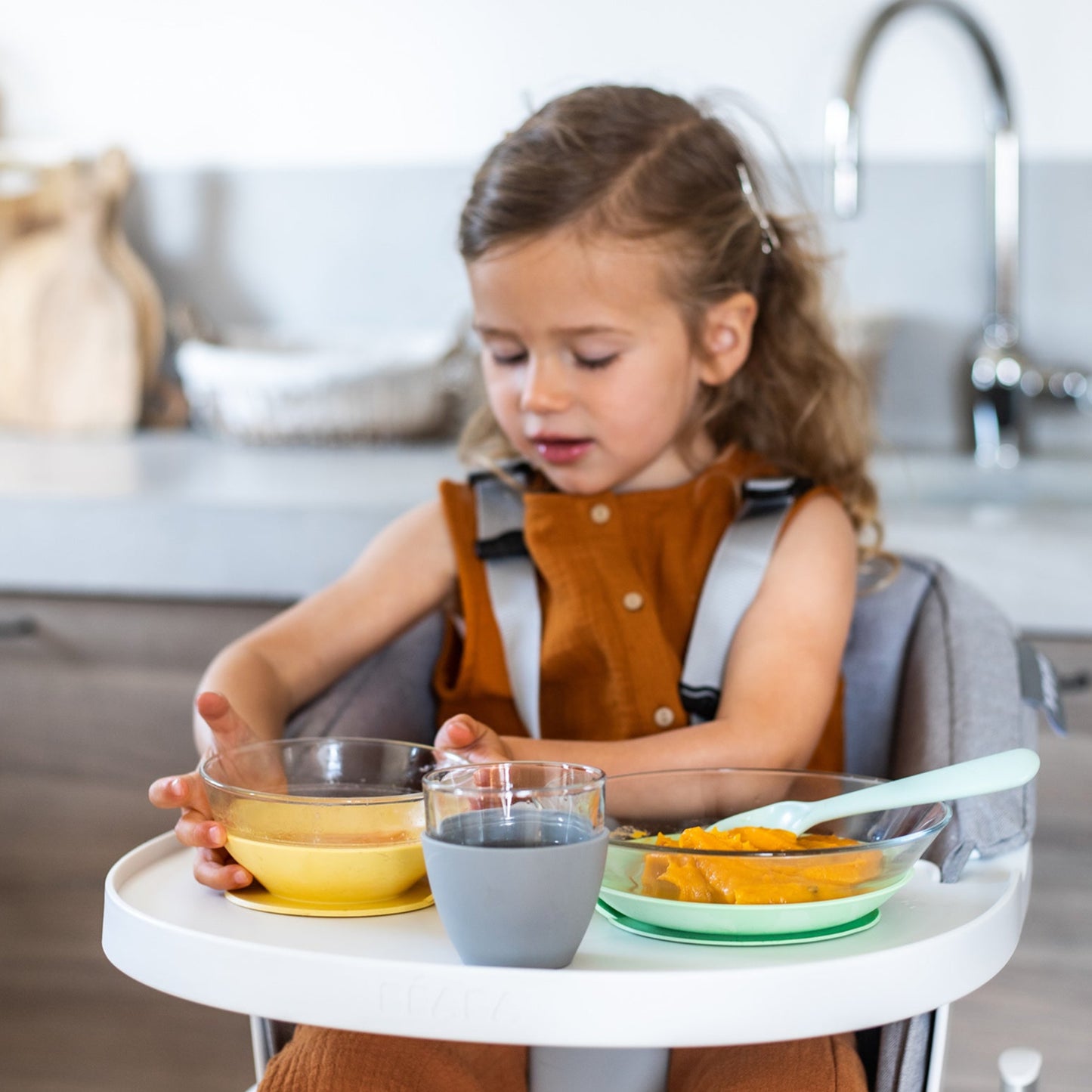 Glass Meal Set