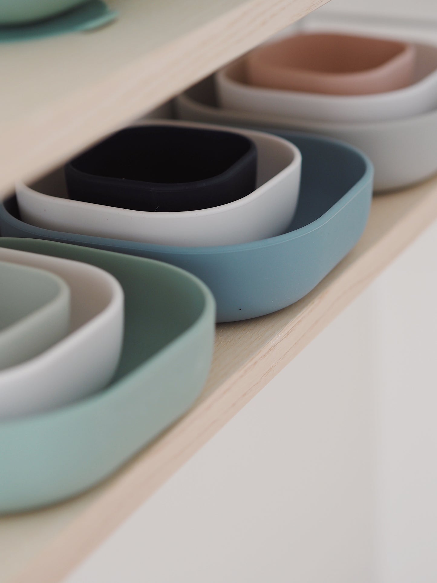 Set of 3 Silicone Nesting Bowls