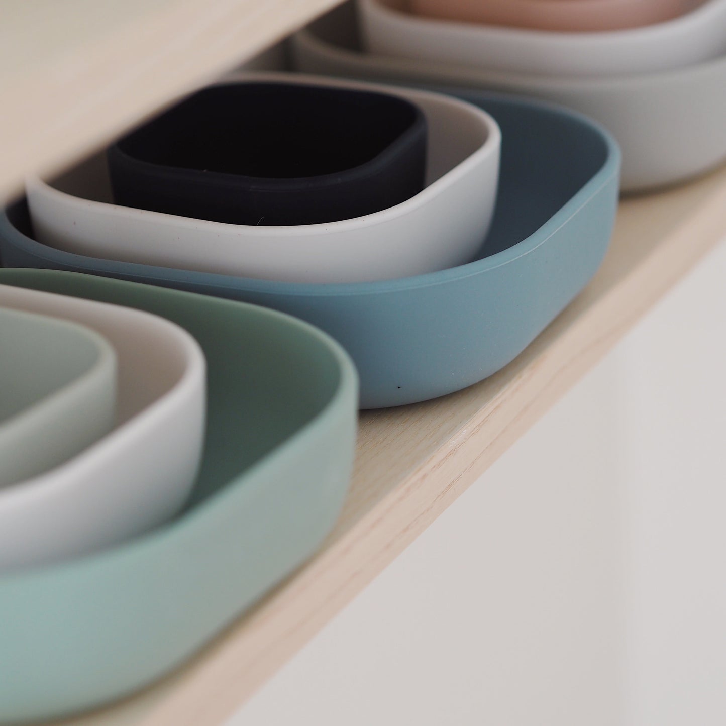 Set of 3 Silicone Nesting Bowls