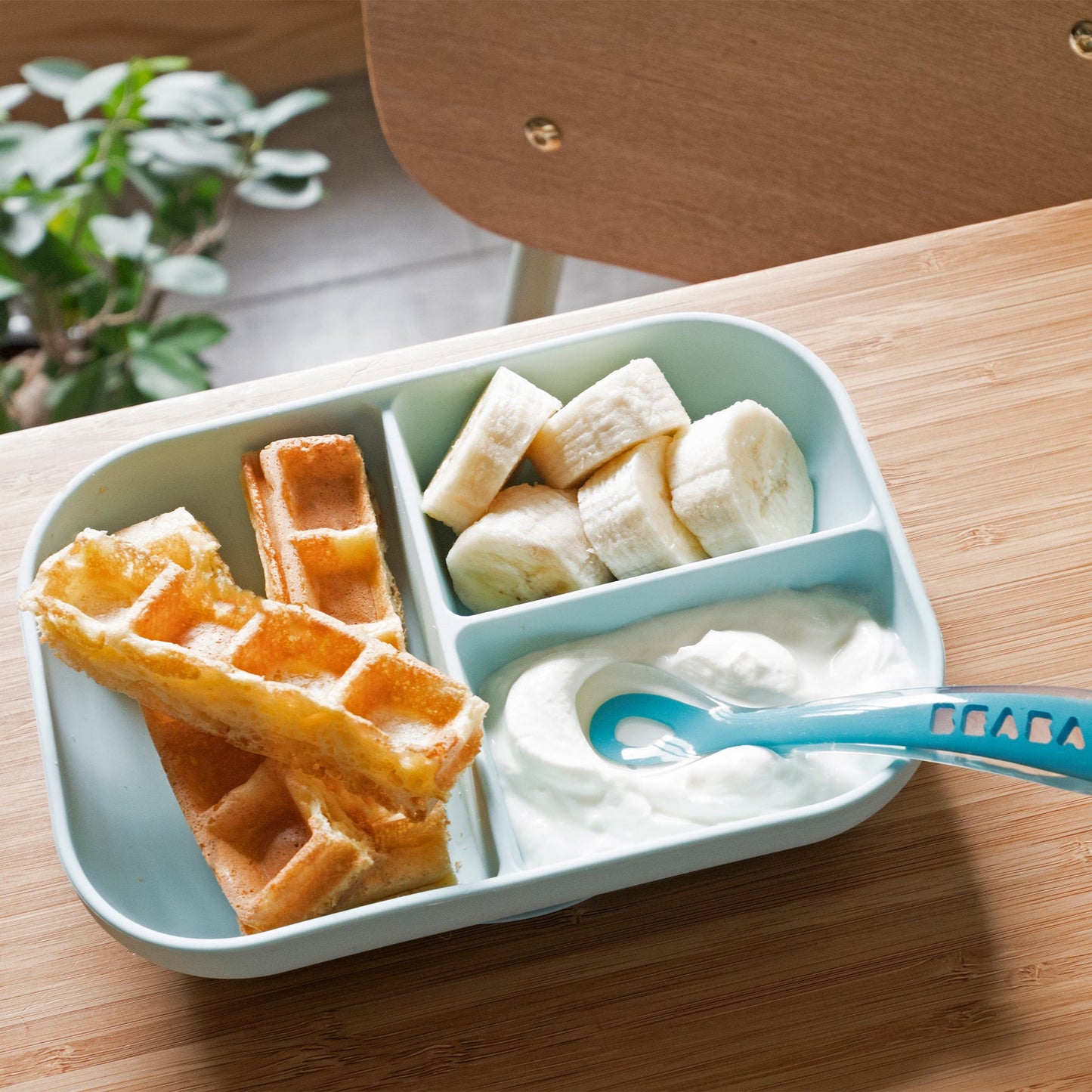Silicone Meal Set with Divider