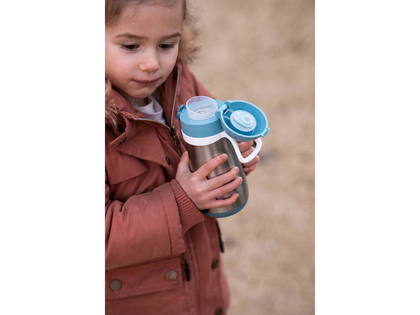 Stainless Steel Spout Bottle