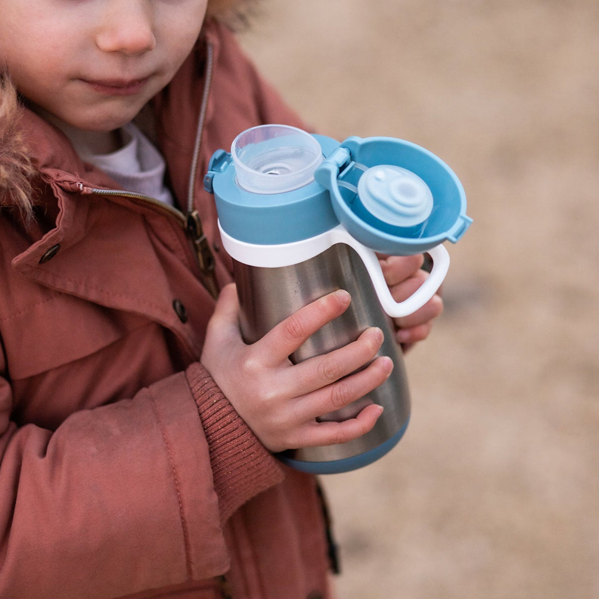 Stainless Steel Spout Bottle - 350ml