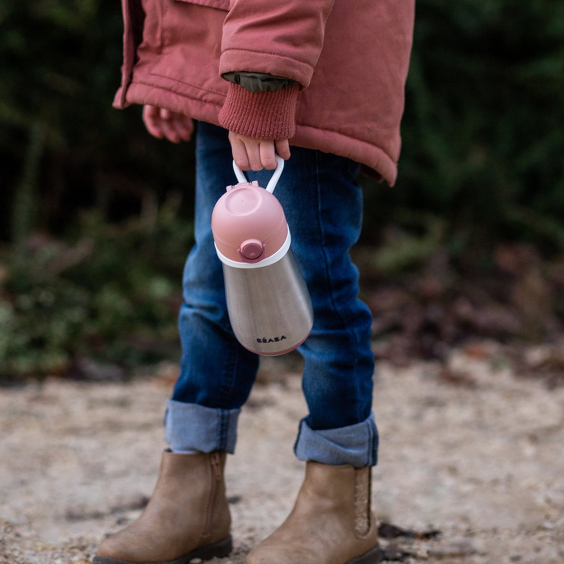 Stainless Steel Spout Bottle - 350ml