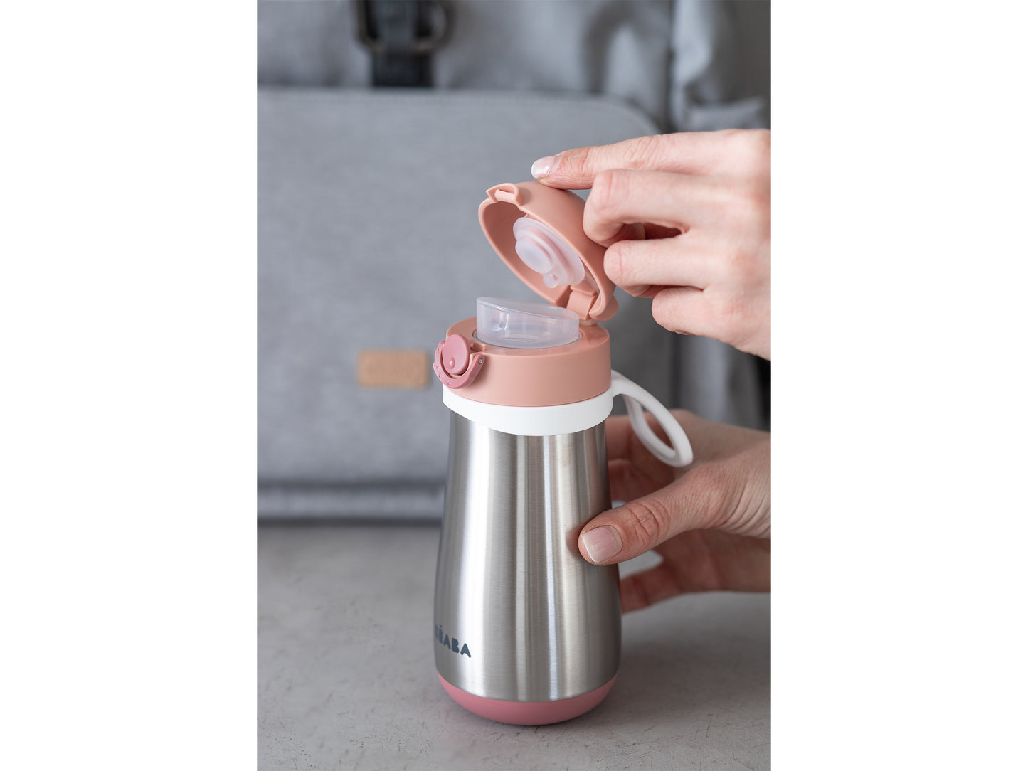 Stainless Steel Spout Bottle