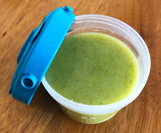 "Cream" of Potato & Broccoli Soup