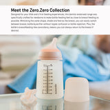 Suavinex ZERO ZERO BPA-Free Anti-Colic Silicone Baby Bottle – 180ml, For Newborns (0+ Months)