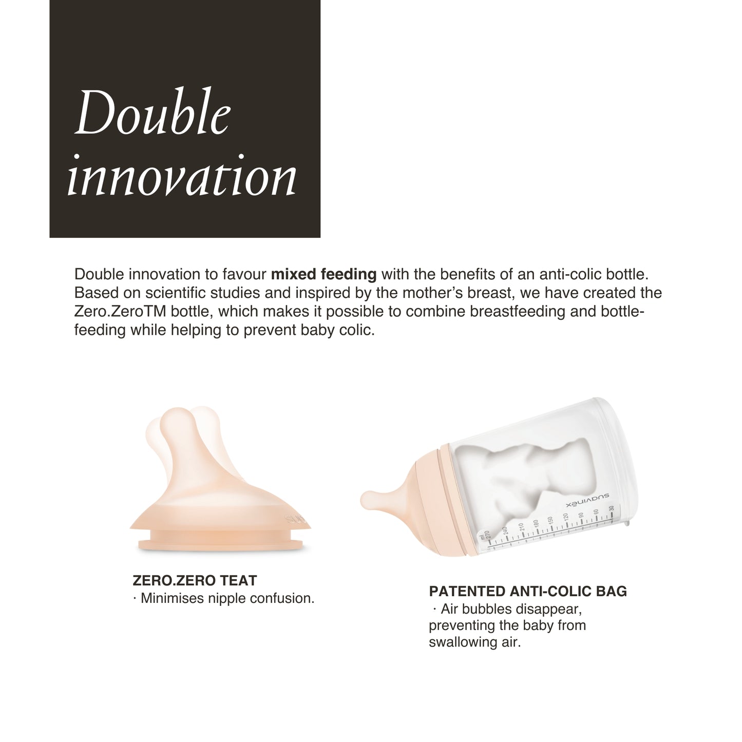 ZERO ZERO Anti-Colic Silicone Nipple Teat (Pack of 2)