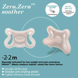 Suavinex ZERO ZERO Soother - BPA-Free Silicone Pacifier with SX Pro Physiological Nipple