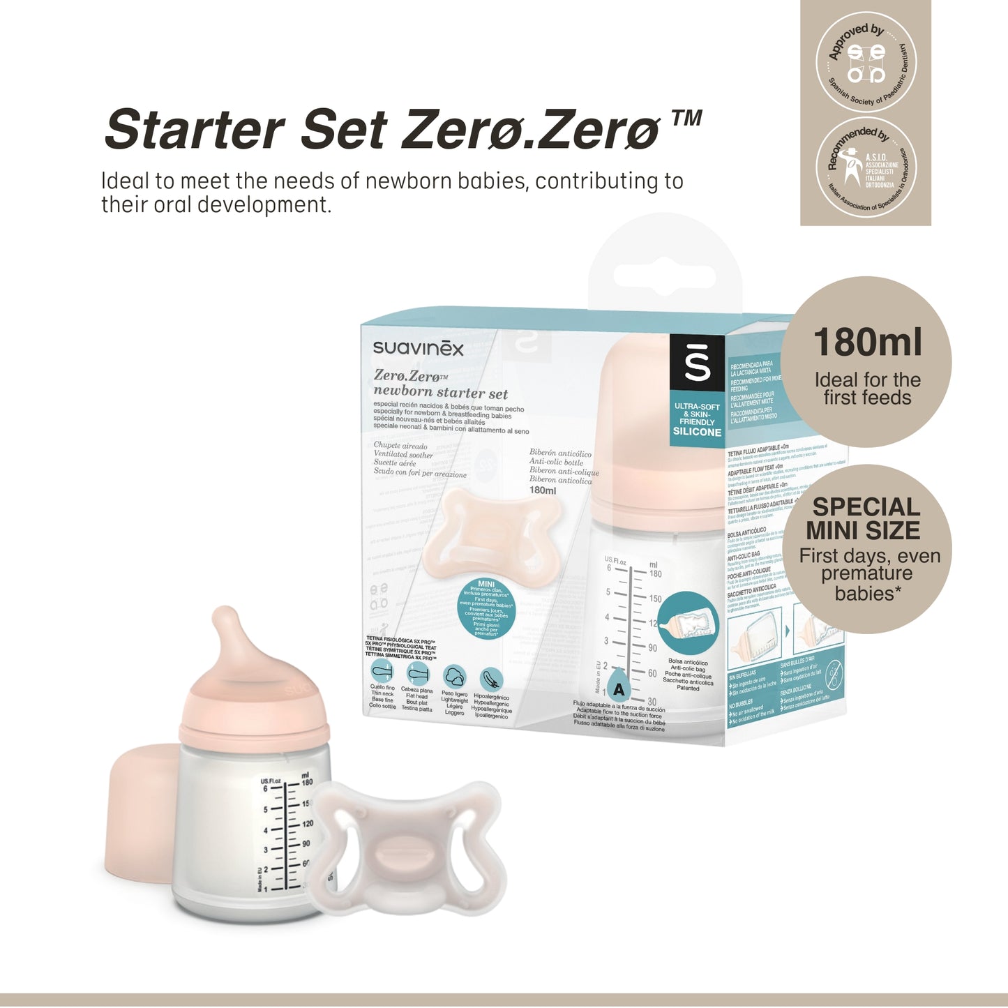 ZERO ZERO Anti-Colic Silicone Nipple Teat (Pack of 2)