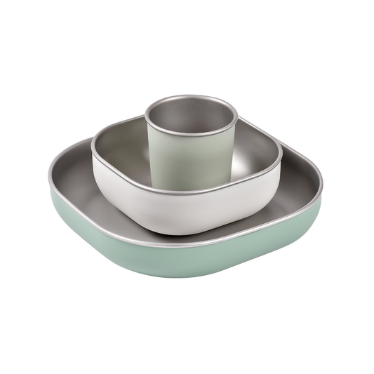 Stainless steel meal set