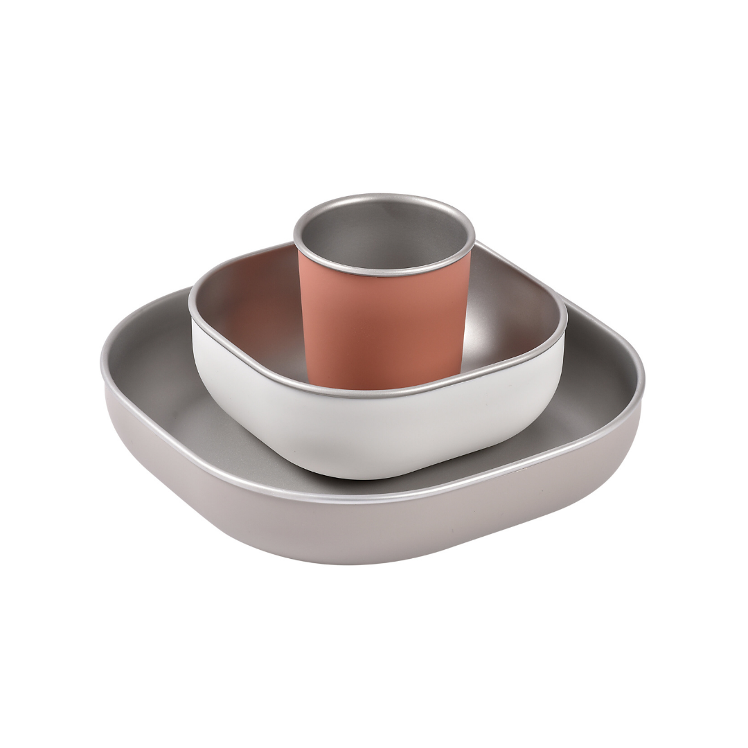 Stainless steel meal set