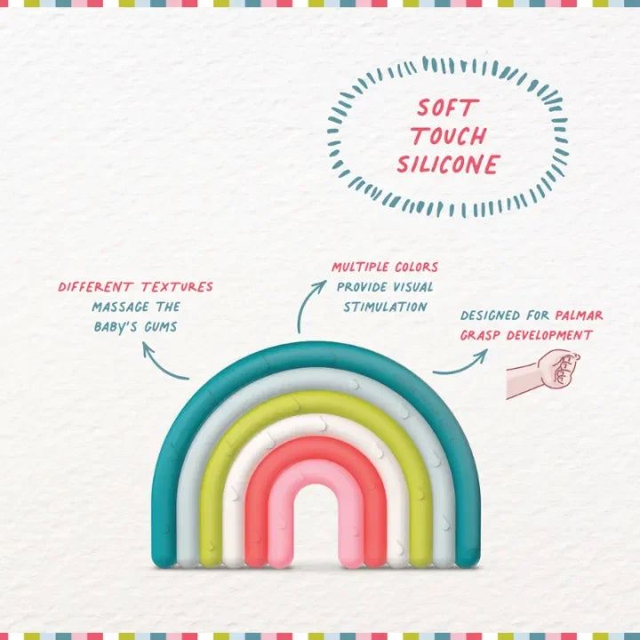 Rainbow Baby Teether (0+ Months)