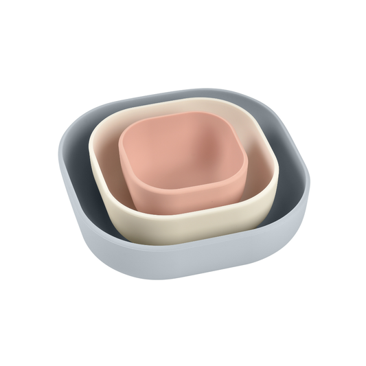 Set of 3 Silicone Nesting Bowls