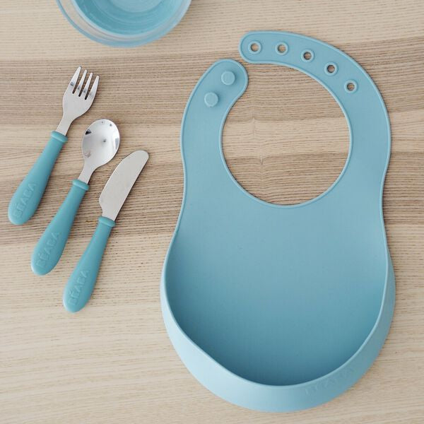 Set of 2 Silicone Bibs