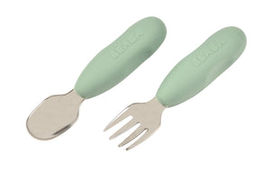 Set of 2 Stainless Steel Training Pre-Cutlery
