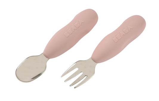 Set of 2 Stainless Steel Training Pre-Cutlery