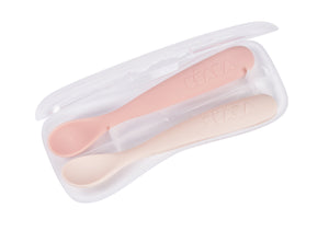 1st Age Silicone Spoons with case