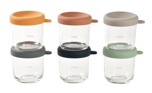 Set of 6 Glass Portions 250ml