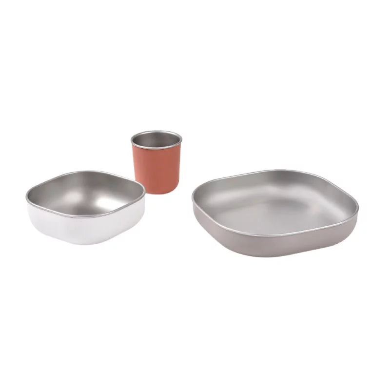 Stainless steel meal set