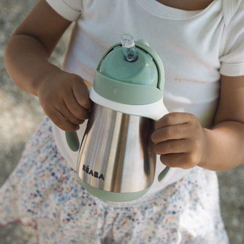 Stainless Steel Straw Cup 250ml