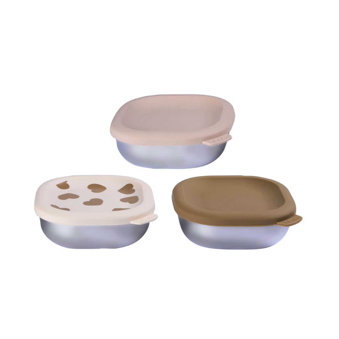 Stainless Steel Meal Box - Set of 3