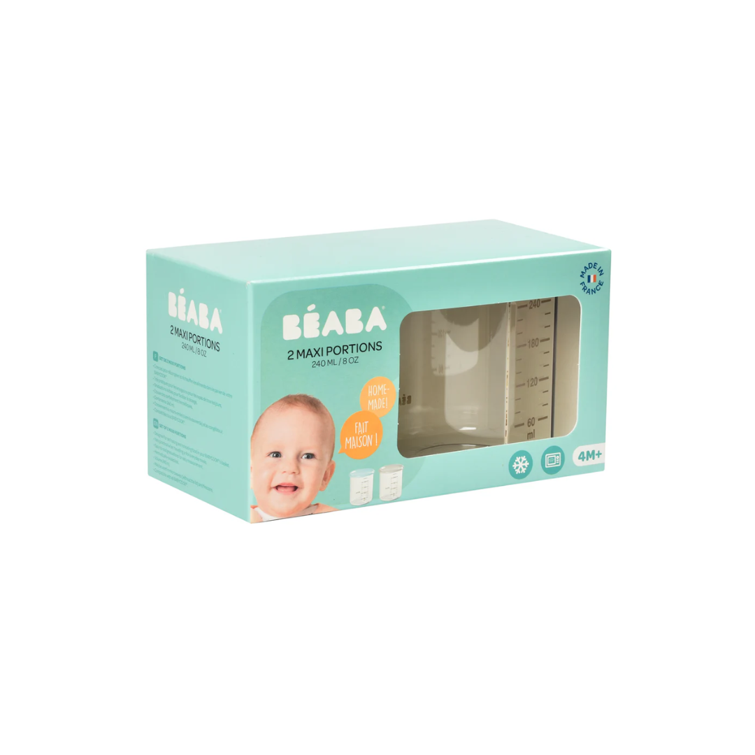 Set of 2 Tritan Maxi Portion Containers – 240ml