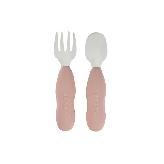 Set of 2 Stainless Steel Training Pre-Cutlery
