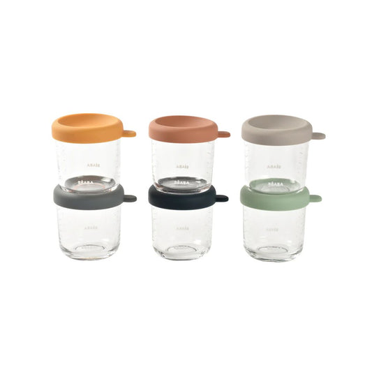 Set of 6 Glass Portions - 250ml