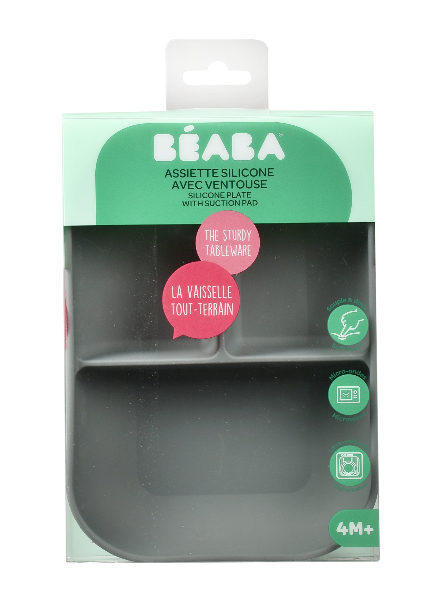 Silicone Suction Divided Plate