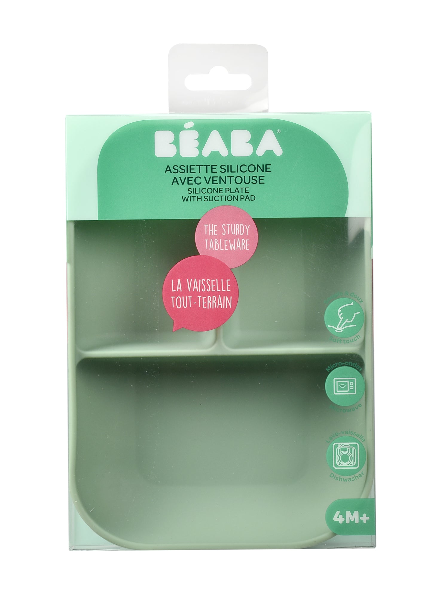 Silicone Suction Divided Plate