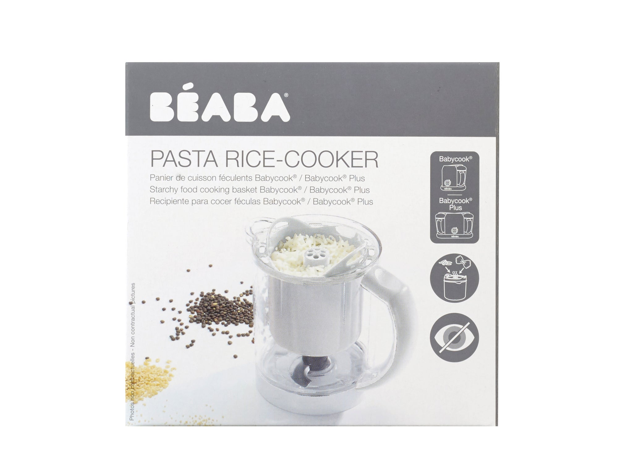  Beaba Pasta/Rice Cooker Babycook Duo, white: Home & Kitchen