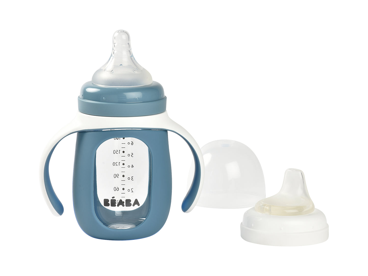 2 in 1 Glass Bottle with Silicone Protective Sleeve