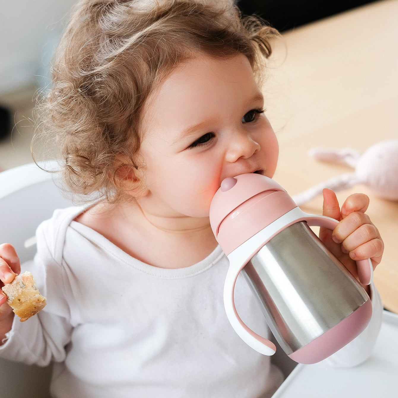 Stainless Steel Straw Cup 250ml
